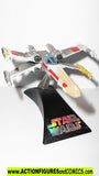star wars titnaium X-WING fighter LUKE's Red 5 V attack galoob
