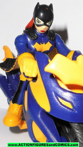 DC imaginext BATGIRL & CYCLE Motorcycle batman  justice league super friends