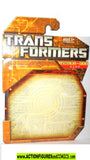 transformers movie HUBCAP reveal the shield 2010 complete rts card