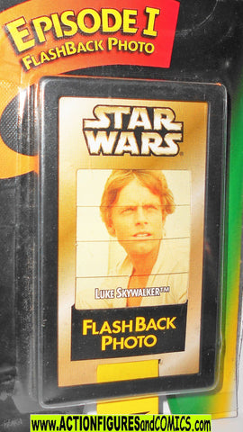 star wars action figures LUKE SKYWALKER Flashback card 1998 Potf moc