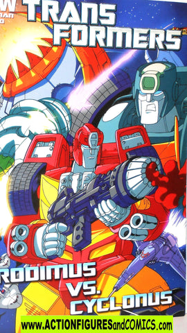 transformers comic RODIMUS vs CYCLONUS 2010 rts exclusive