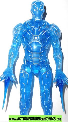 marvel legends IRON MAN Holographic hologram blue 2021