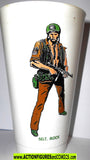 DC slurpee cup SGT ROCK 1973 vintage comic super heroes