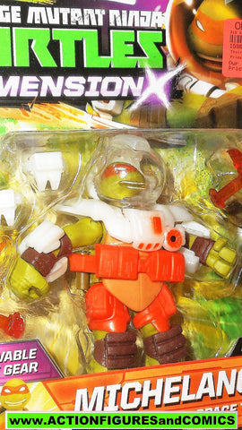 teenage mutant ninja turtles MICHELANGELO Space traveler 2015 Nickelodeon playmates moc