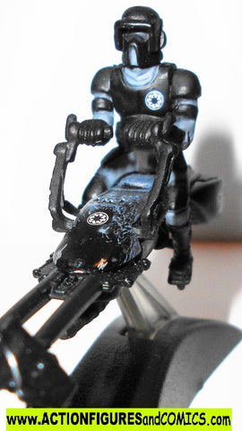 star wars titnaium SHADOW SCOUT SPEEDER bike 2009 galoob