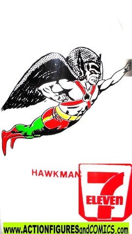 DC slurpee cup HAWKMAN 1973 vintage 711 7-11 super heroes