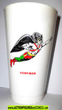 DC slurpee cup HAWKMAN 1973 vintage 711 7-11 super heroes