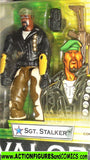 gi joe SGT STALKER vs FIREFLY 2004 valor vs venom figures 2005 moc