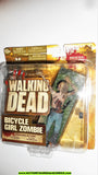 The Walking Dead BICYCLE GIRL Zombie mcfarlane moc mip