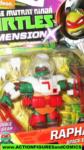 teenage mutant ninja turtles RAPHAEL Space Battler 2015 Nickelodeon playmates moc