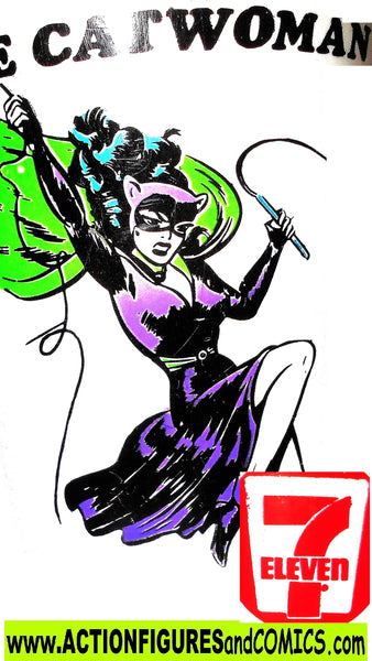 DC slurpee cup CATWOMAN 1973 Batman vintage super heroes ...