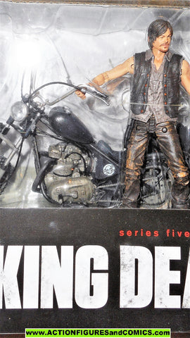 The Walking Dead DARYL DIXON MOTORCYCLE cycle mcfarlane moc mip