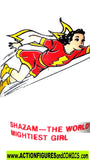 DC slurpee cup MARY BATSON 1973 vintage shazam 711 super heroes