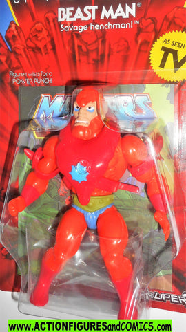 Masters of the Universe BEAST MAN Super 7 cartoon vintage he-man retro moc