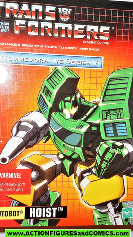 Transformers generation 1 HOIST universe commemorative 2003 reissue moc mib