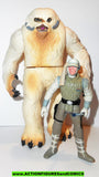 star wars action figures WAMPA hoth LUKE SKYWALKER power of the force