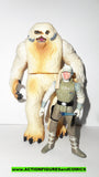 star wars action figures WAMPA hoth LUKE SKYWALKER power of the force