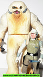 star wars action figures WAMPA hoth LUKE SKYWALKER power of the force