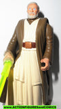 star wars action figures OBI WAN KENOBI BEN 1998 FX electronic w base