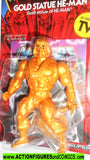 Masters of the Universe GOLD HE-MAN Super 7 cartoon vintage golden retro moc