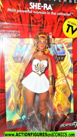 Masters of the Universe SHE-RA Super 7 cartoon vintage he-man retro moc