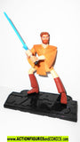 Star wars action figures OBI WAN KENOBI 2005 Walmart clone wars dvd