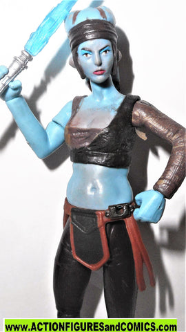 star wars action figures AAYLA SECURA betrayal at felucia SAGA target 2007