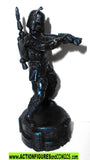 star wars action figures BOBA FETT 2005 black blue pewter chess pvc