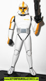 Star wars action figures CLONE TROOPER CAPTAIN yellow 2005 clone wars