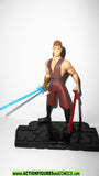 star wars action figures ANAKIN SKYWALKER 2005 sith saber animated