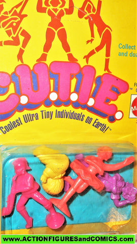 CUTIE C.U.T.I.E. 4 pack 1986 moc mattel toys muscle m.u.s.c.l.e. moc 202