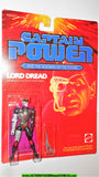 Captain Power LORD DREAD Soldiers of the Future Leader 1987 vintage moc