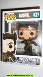 Funko Pop Marvel WOLVERINE 637 X-men bobble-head vinyl moc mib