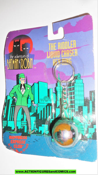 batman animated series RIDDLER Liquid Chaser Key Ring 1995 adventures ...
