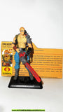 gi joe BUZZER Dreadnok 2007 v4 25th anniversary complete with file card