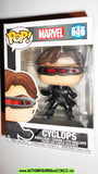 Funko Pop Marvel CYCLOPS 646 X-men bobble-head vinyl moc mib