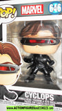 Funko Pop Marvel CYCLOPS 646 X-men bobble-head vinyl moc mib