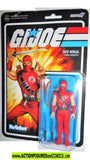 Gi joe RED NINJA Cobra 2021 Reaction figures super7 cartoon moc