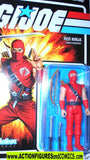 Gi joe RED NINJA Cobra 2021 Reaction figures super7 cartoon moc