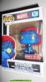 Funko Pop Marvel MYSTIQUE 638 X-men bobble-head vinyl moc mib