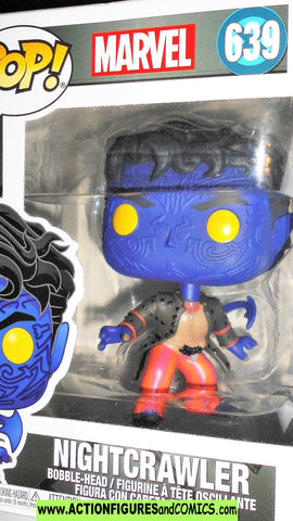 Funko Pop Marvel NIGHTCRAWLER 639 X-men bobble-head vinyl moc mib