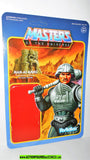 Masters of the Universe MAN AT ARMS Silver gray super7