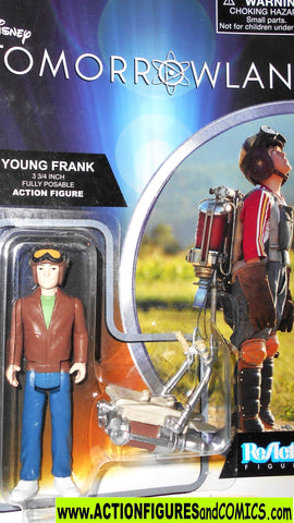 Reaction figures Tomorrowland YOUNG FRANK movie moc