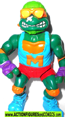 teenage mutant ninja turtles MICHAELANGELO skateboardin 1991 tmnt