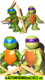 teenage mutant ninja turtles DON & LEO toddler in training 2012