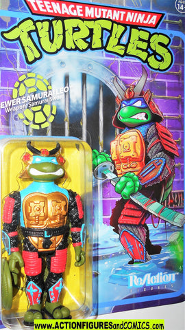 teenage mutant ninja turtles SEWER SAMURAI LEO Reaction figures 2020 moc