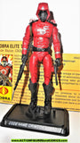 gi joe CRIMSON GUARD 2008 v9 25th anniversary complete with file card