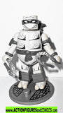 minimates Teenage Mutant Ninja Turtles MICHELANGELO B&W comic con keychain