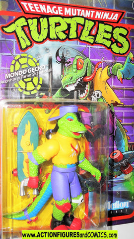 teenage mutant ninja turtles MONDO GECKO Reaction figures 2020 moc