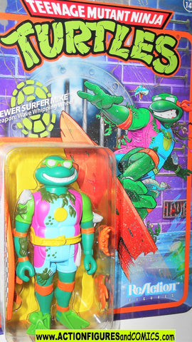 teenage mutant ninja turtles SEWER SURFER MIKE Reaction figures 2020 moc